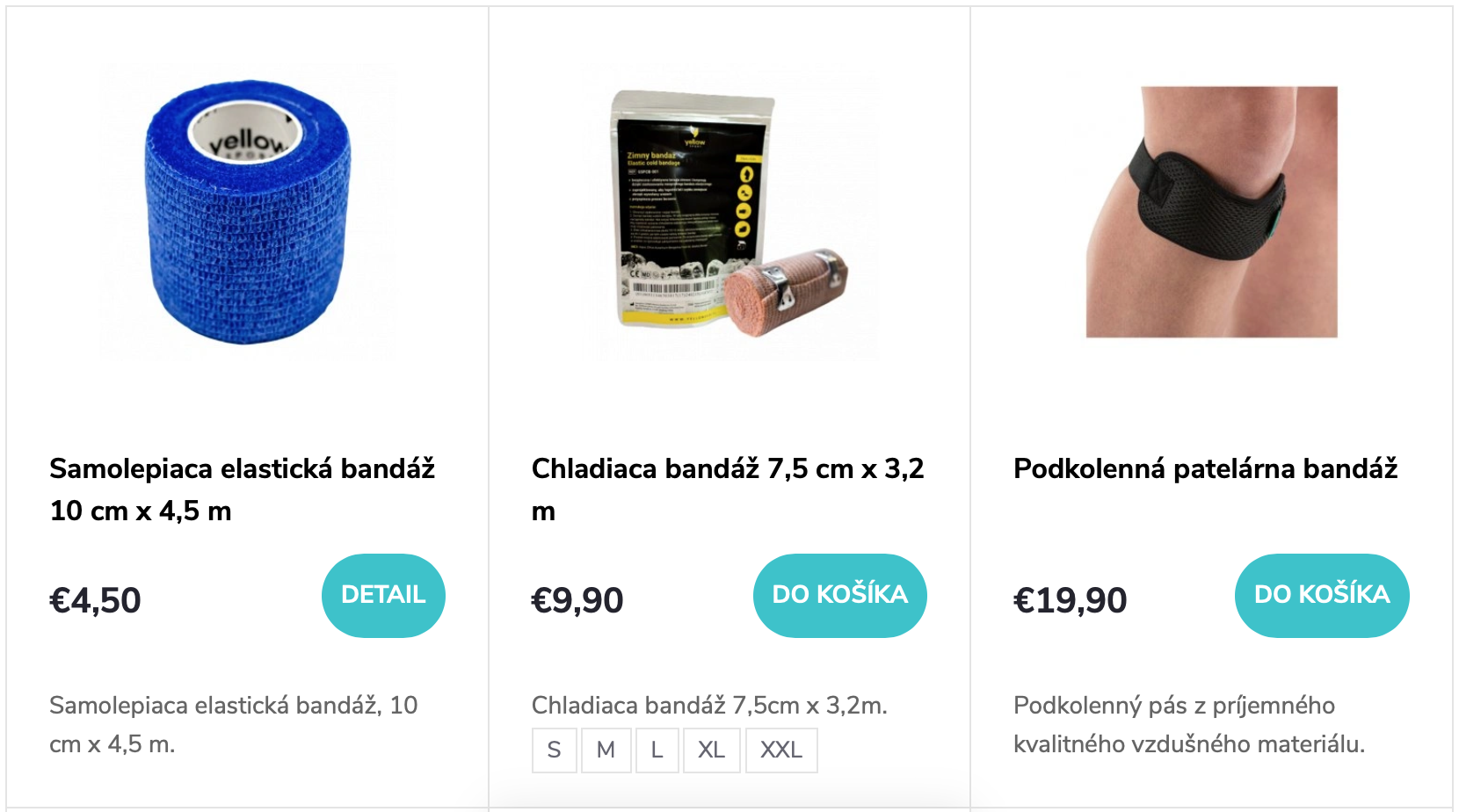 Ortézy a bandáže na koleno